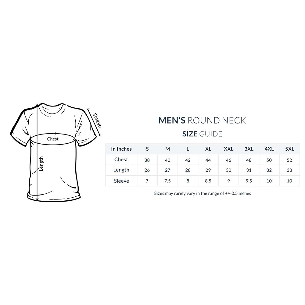 Men's 'Ka ka ka po!' Humorous Graphic Regualr T-Shirt