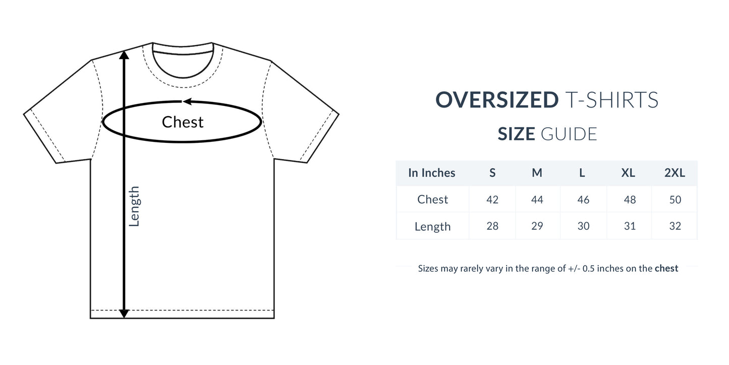 Loveless Oversized Black T-Shirt
