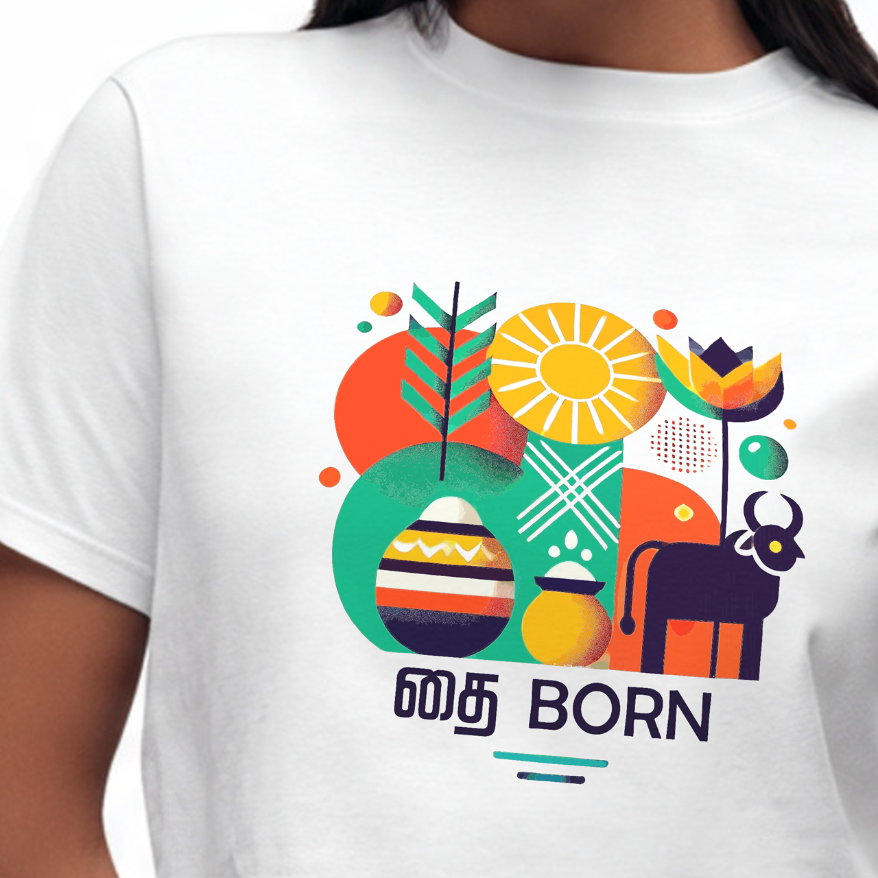 தை Born | Women Crop Tee