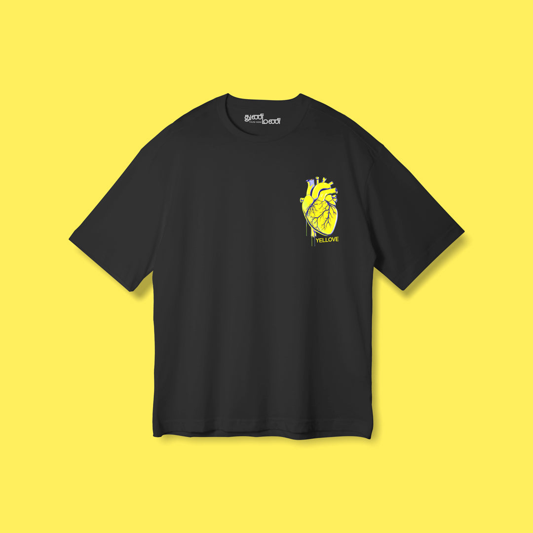 Naadi Narambellam Yellove Unisex Boxy Fit Oversized T-Shirt