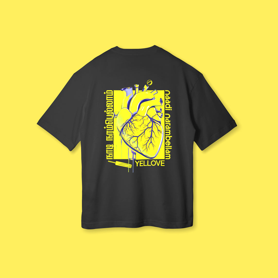 Naadi Narambellam Yellove Unisex Boxy Fit Oversized T-Shirt
