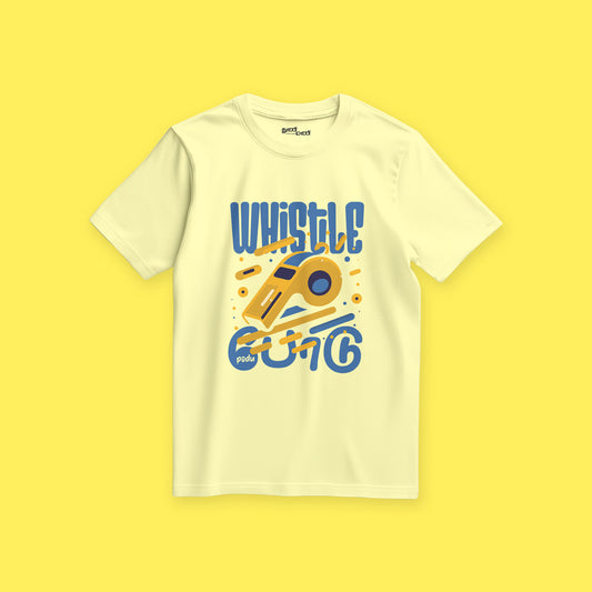 Whistle Podu Unisex Regular Fit T-Shirt