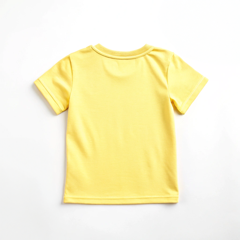 Girls' Yellow 'Singam - Lion' Graphic T-Shirt