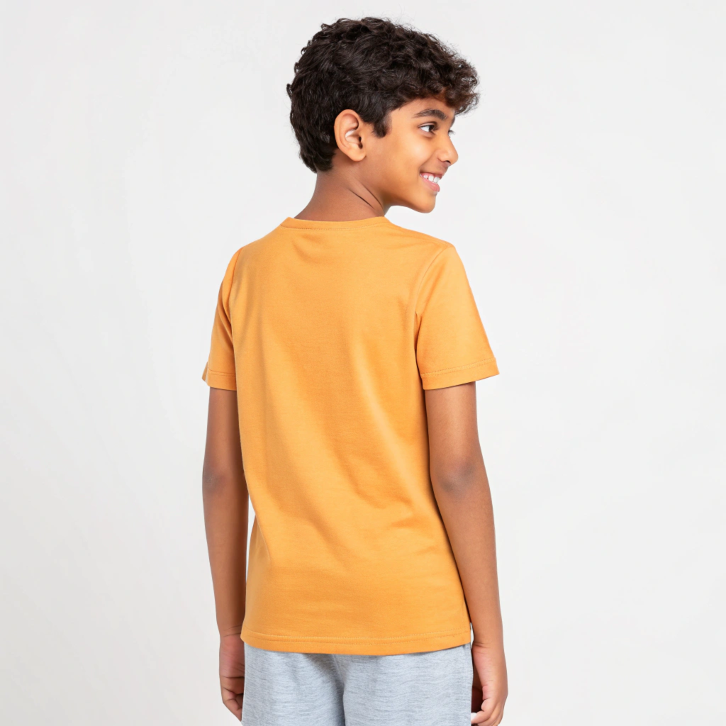 Boys' Orange 'Nannbenda' Friendship Graphic T-Shirt