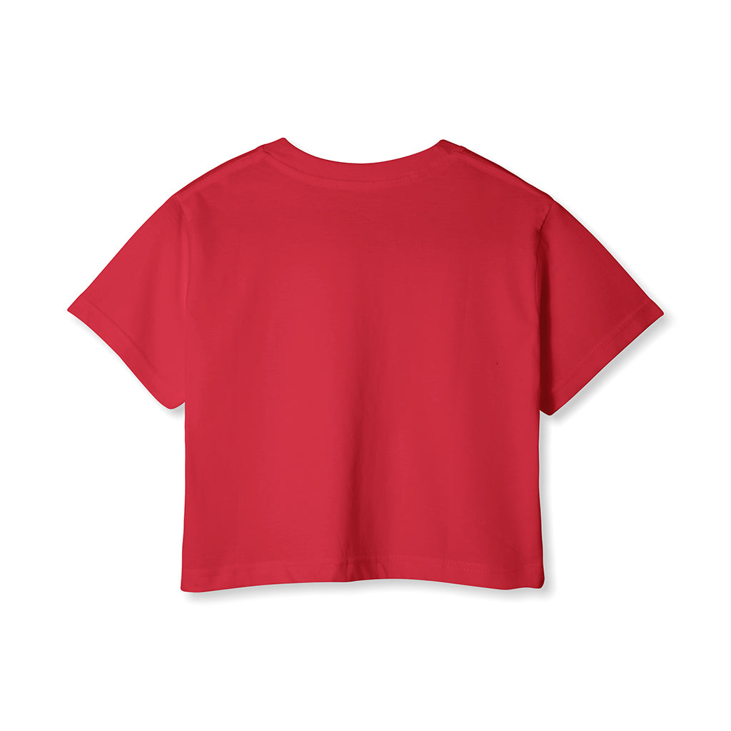 Kaadhal Kol Red Crop Top