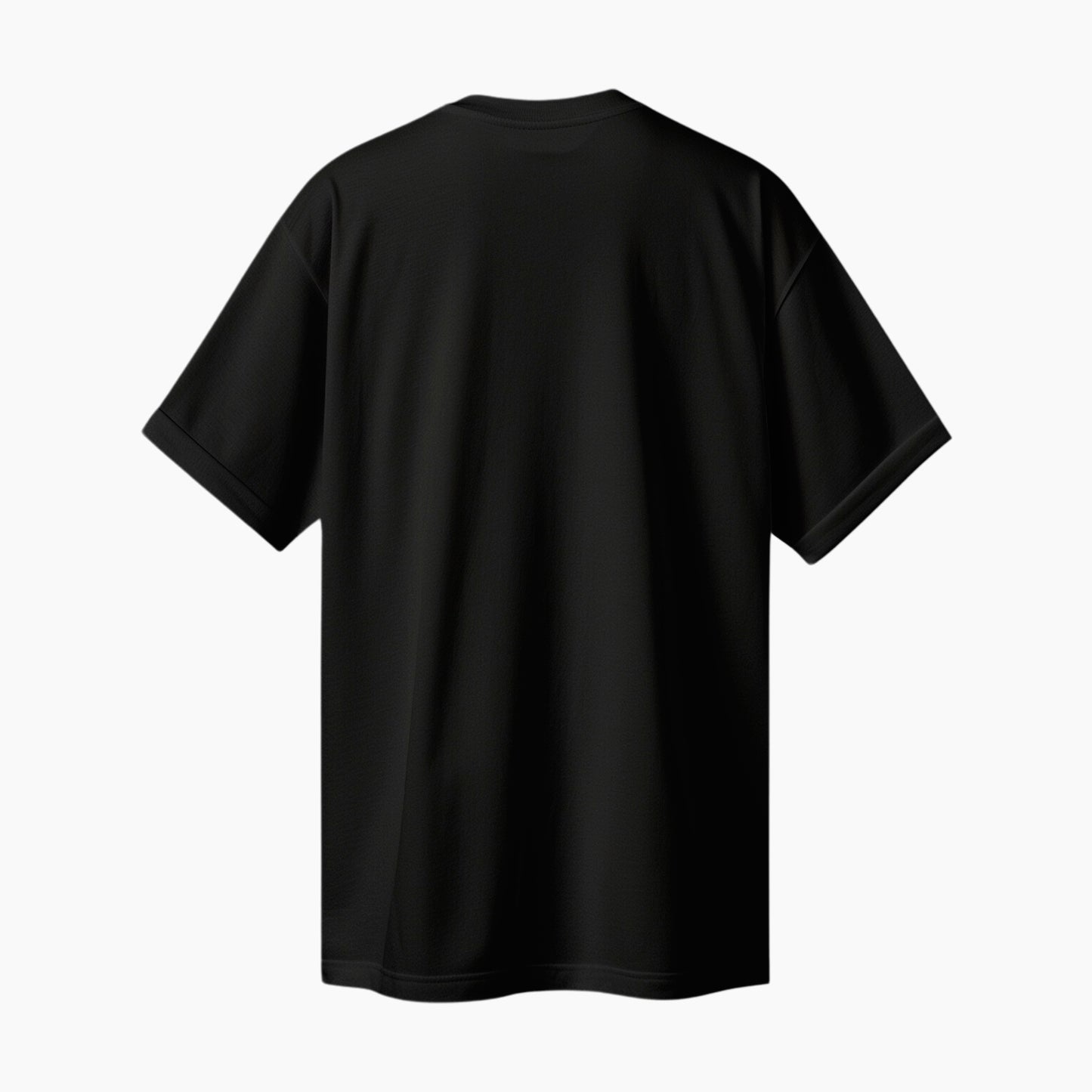 With Her Black Boxy Fit Tee