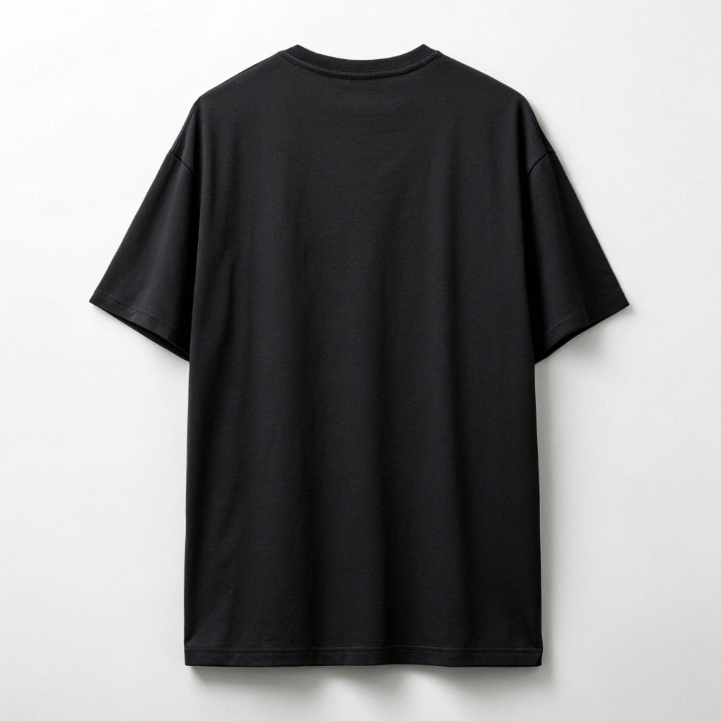 Thai Collection: Black 'Boom Boom Maadu' Oversized Black T-Shirt