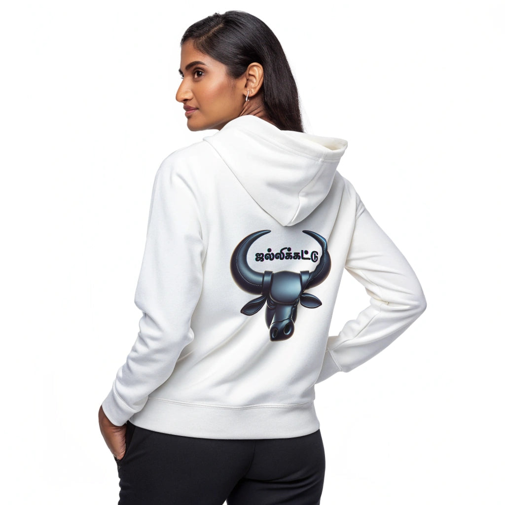 Thai Collection: Jallikattu Bull Graphic Hoodie