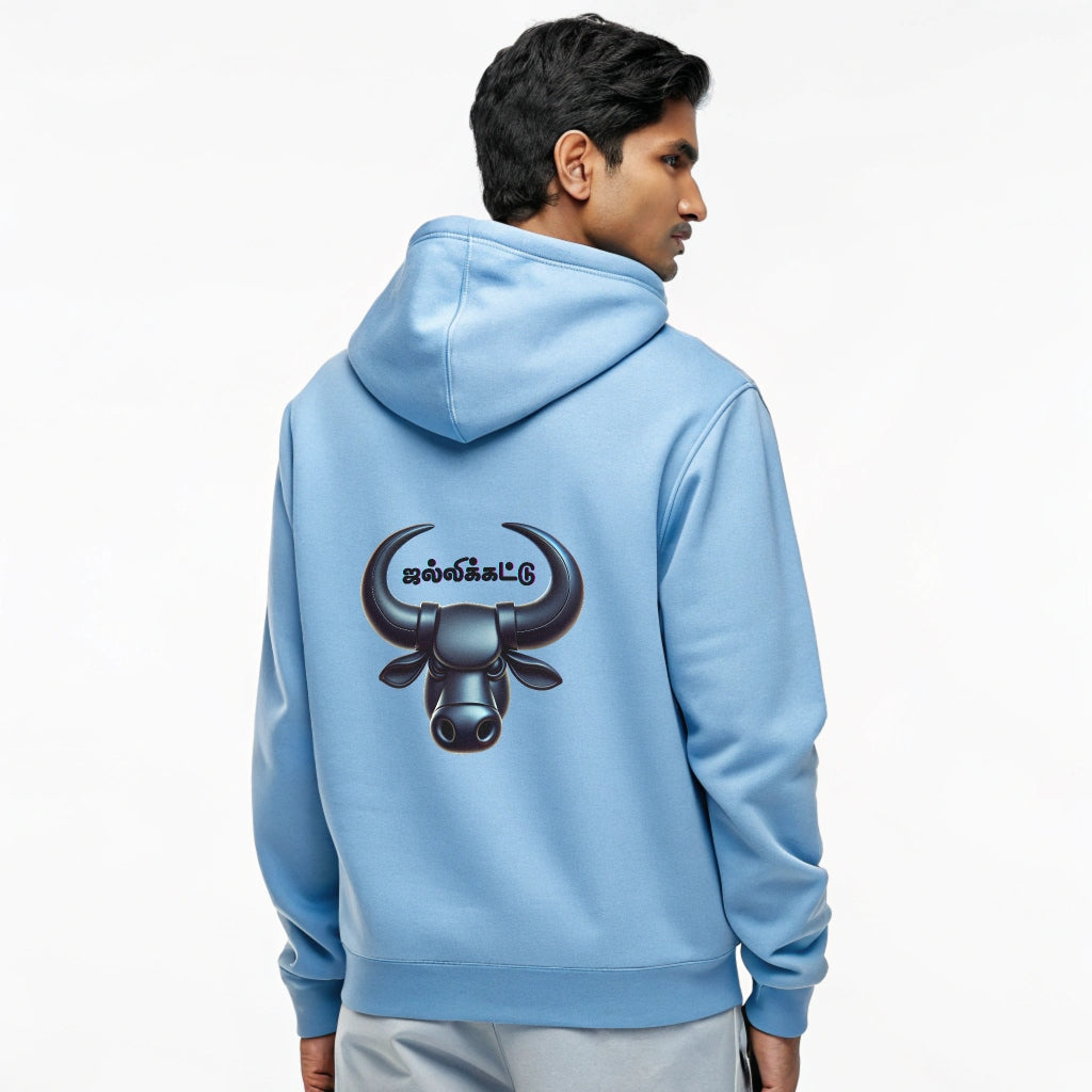 Thai Collection: Jallikattu Bull Graphic Hoodie