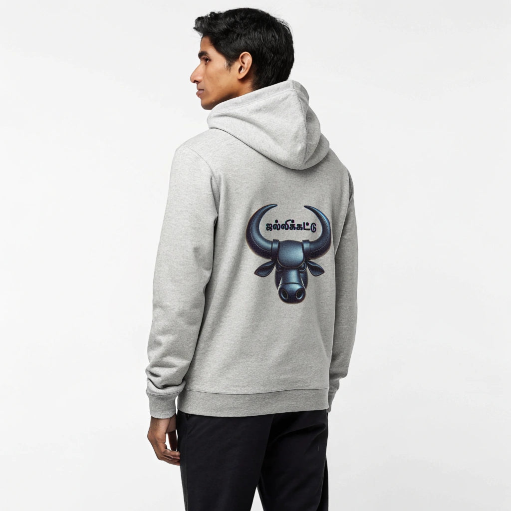 Thai Collection: Jallikattu Bull Graphic Hoodie