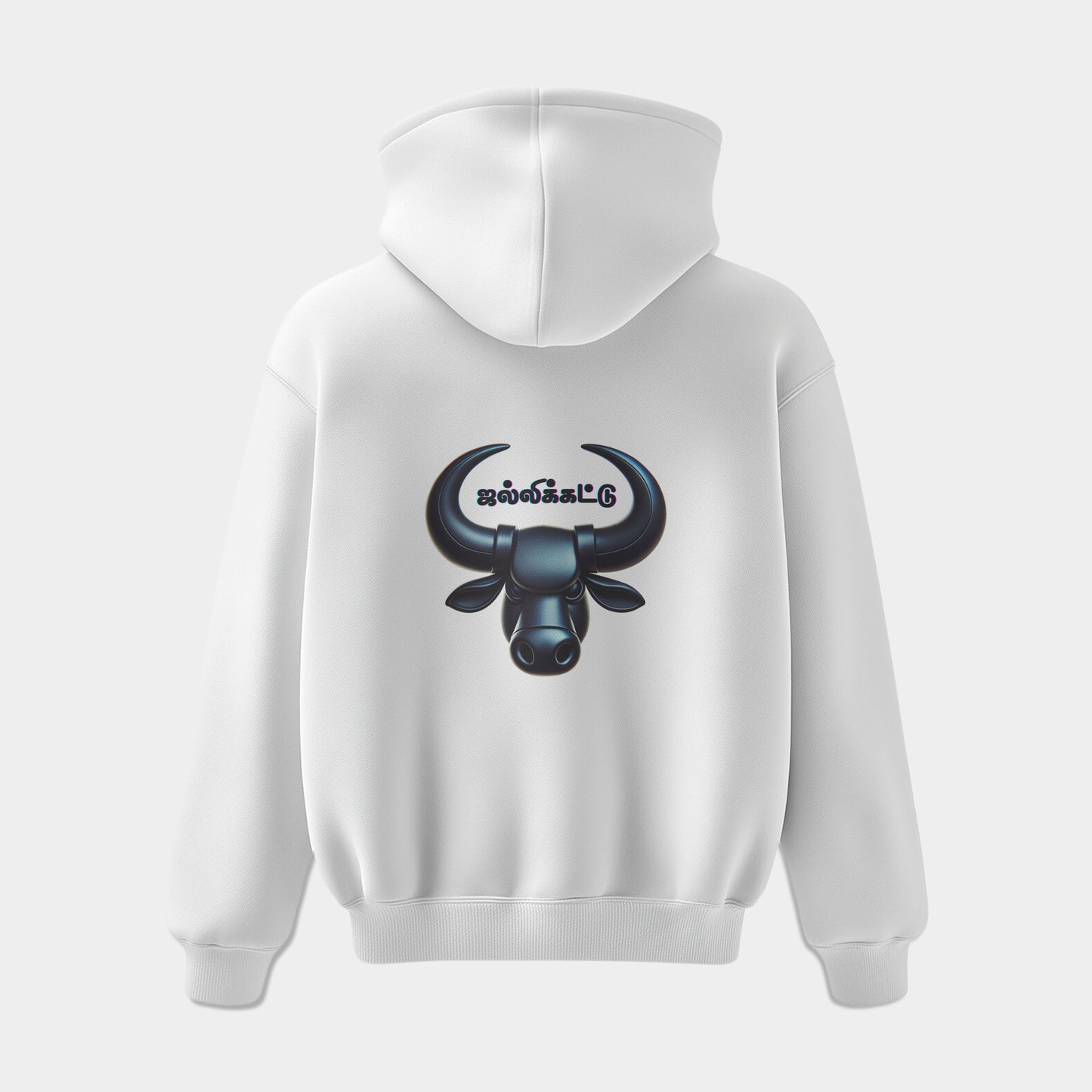 Thai Collection: Jallikattu Bull Graphic Hoodie