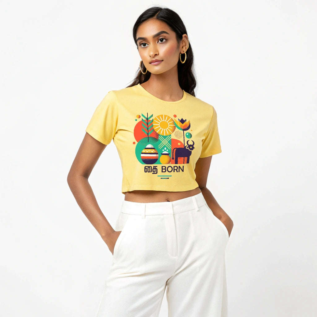 Thai Collection: Thai Born Crop Top