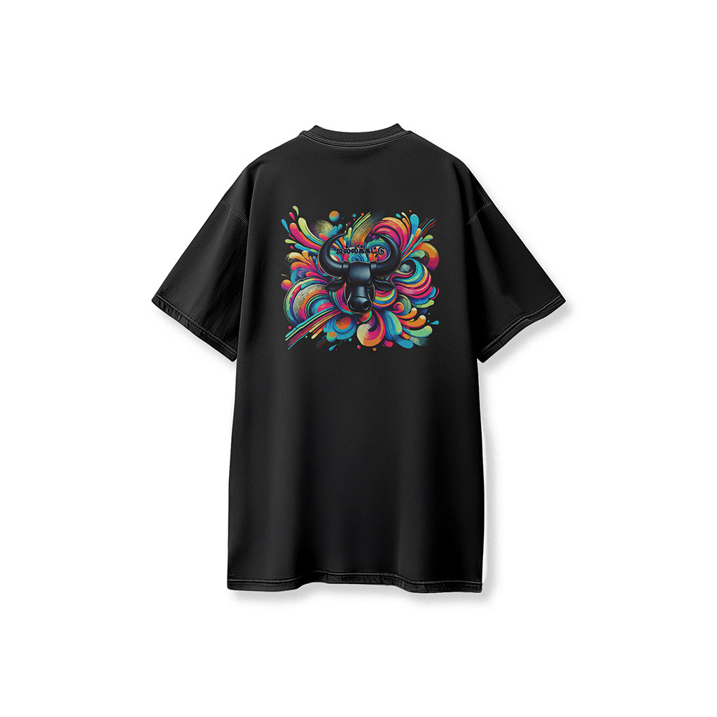 Thai Collection: Jallikattu Vibrance Oversized T-Shirt