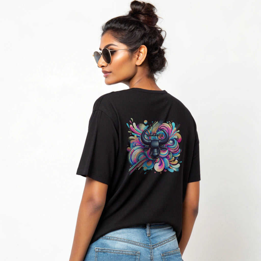 Thai Collection: Jallikattu Vibrance Oversized T-Shirt
