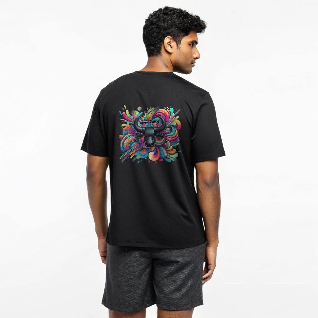 Thai Collection: Jallikattu Vibrance Oversized T-Shirt