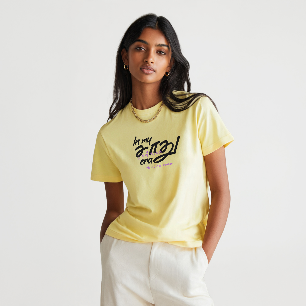 In my சாது era | Women Regular Fit Tee