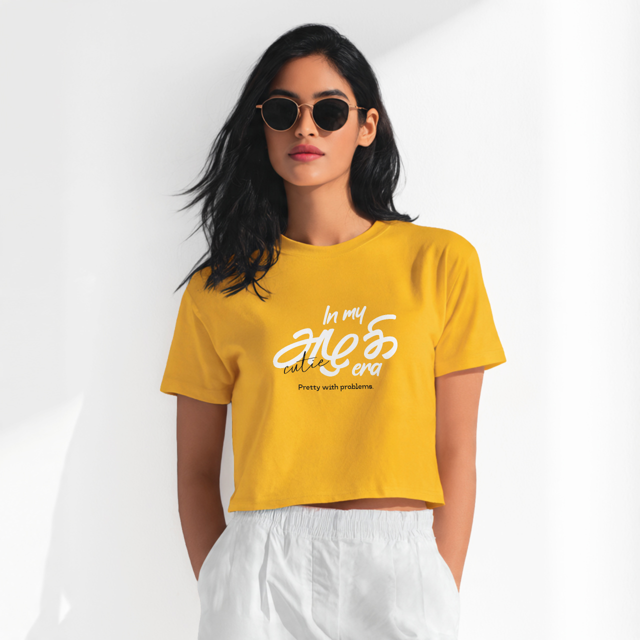 In my அழகி era | Women Crop Tee