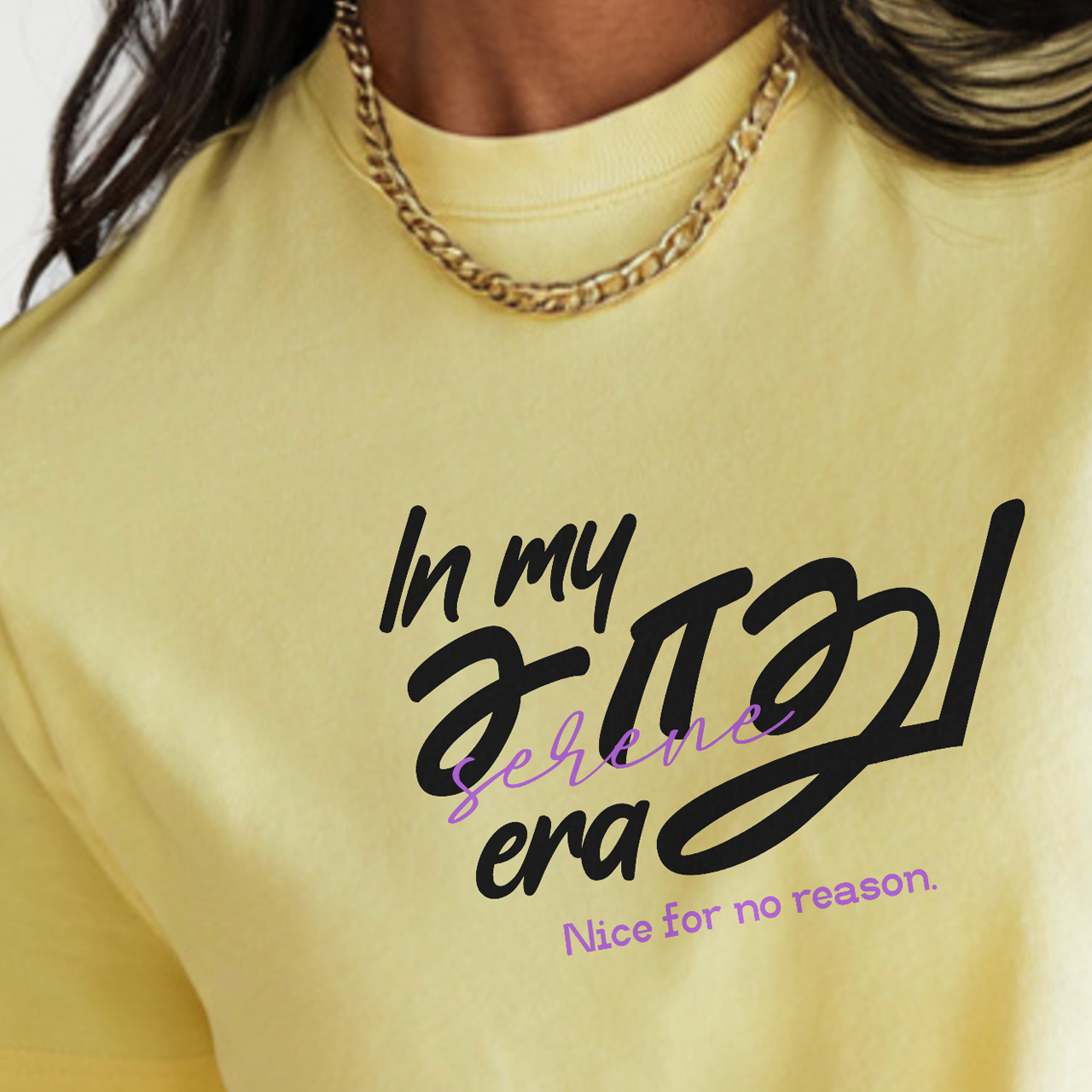 In my சாது era | Women Regular Fit Tee