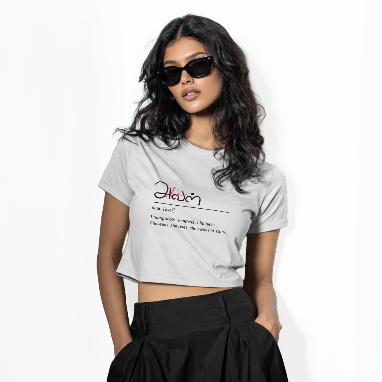 Aval | Women Crop Top