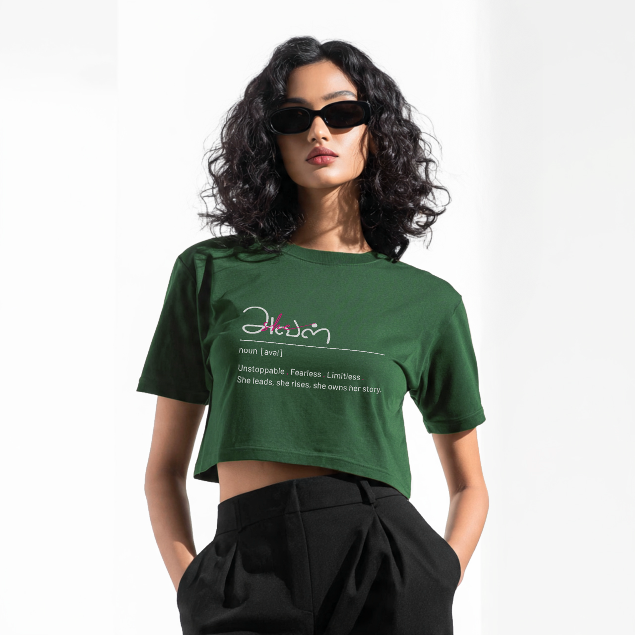 Aval | Women Crop Top