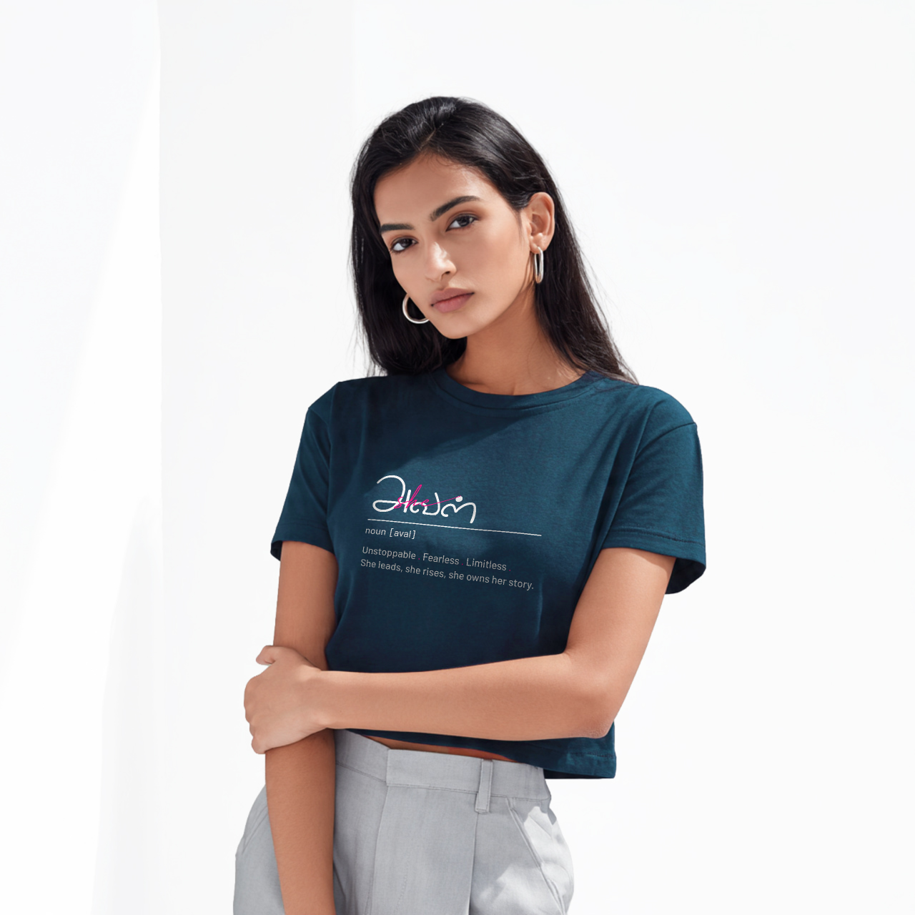 Aval | Women Crop Top