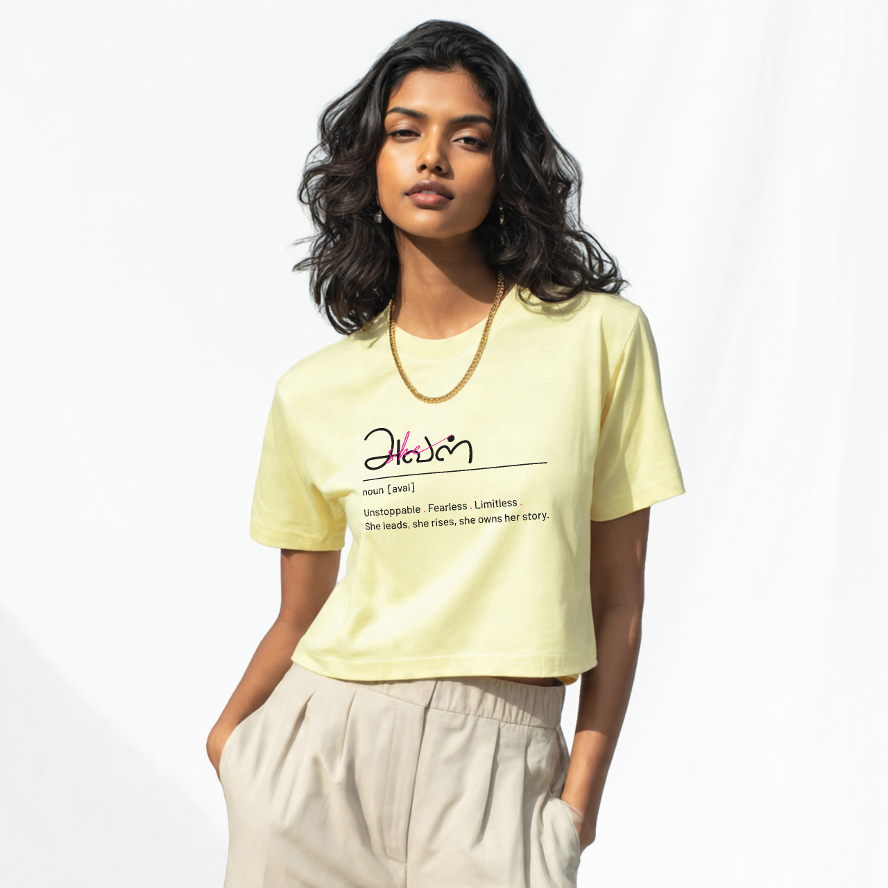 Aval | Women Crop Top