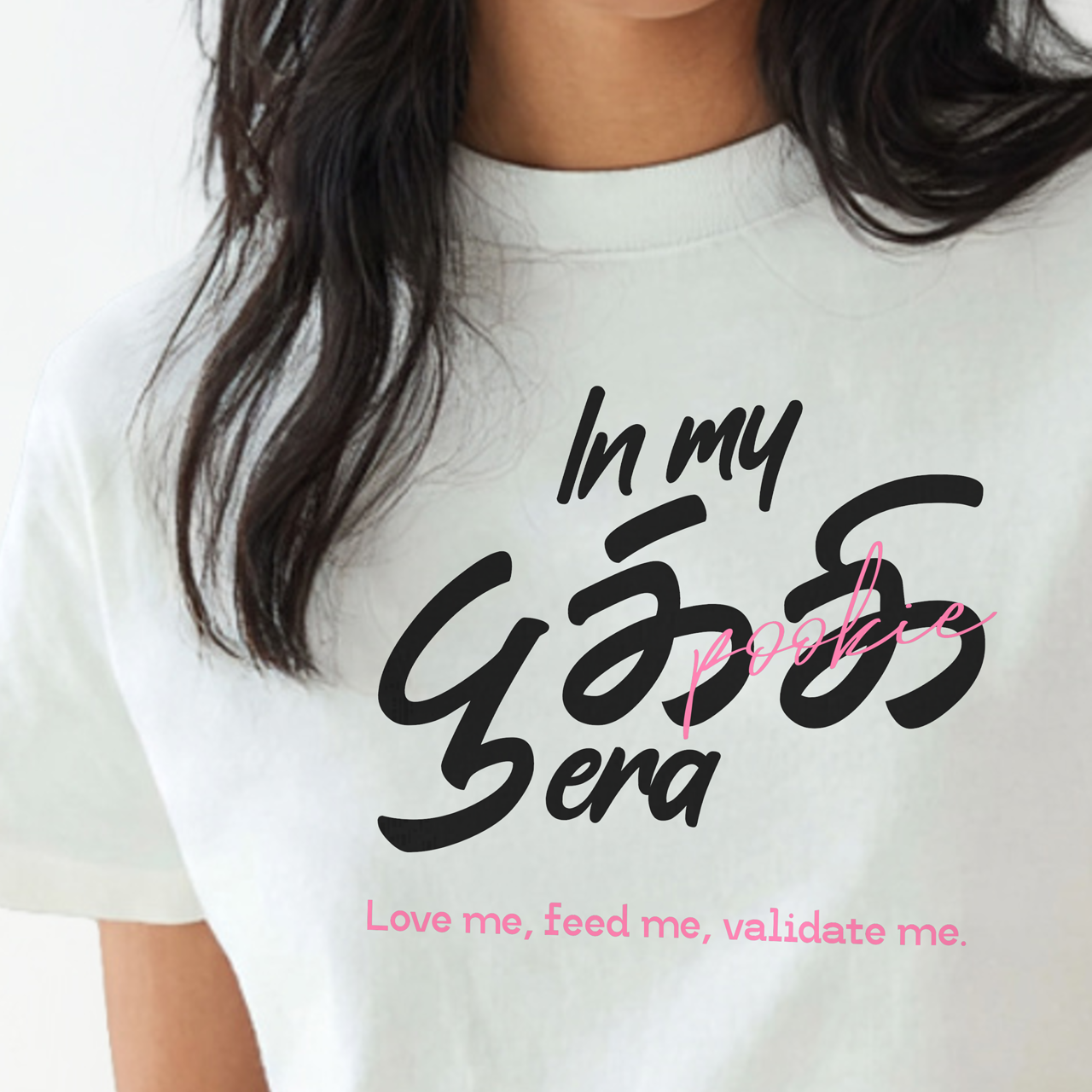 In my பூக்கி era | Women Crop Tee