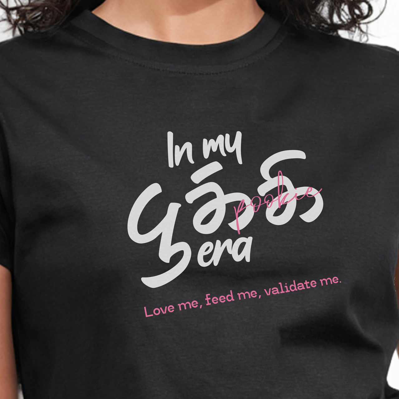 In my பூக்கி era | Women Crop Tee