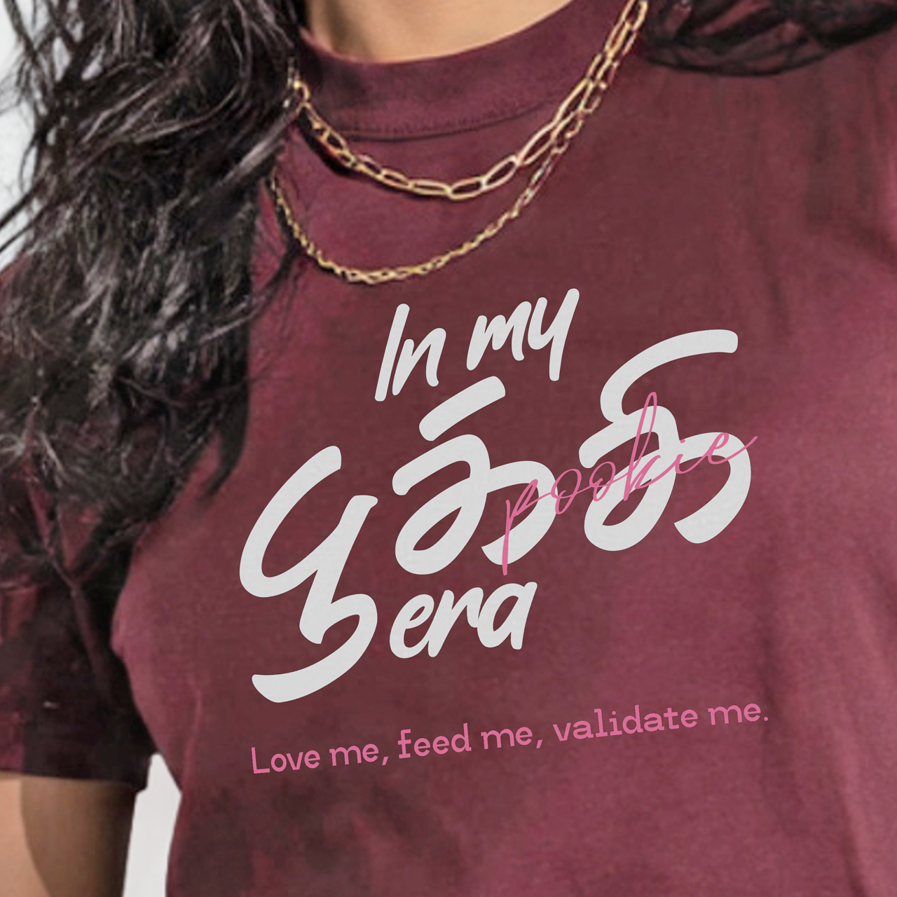 In my பூக்கி era | Women Crop Tee