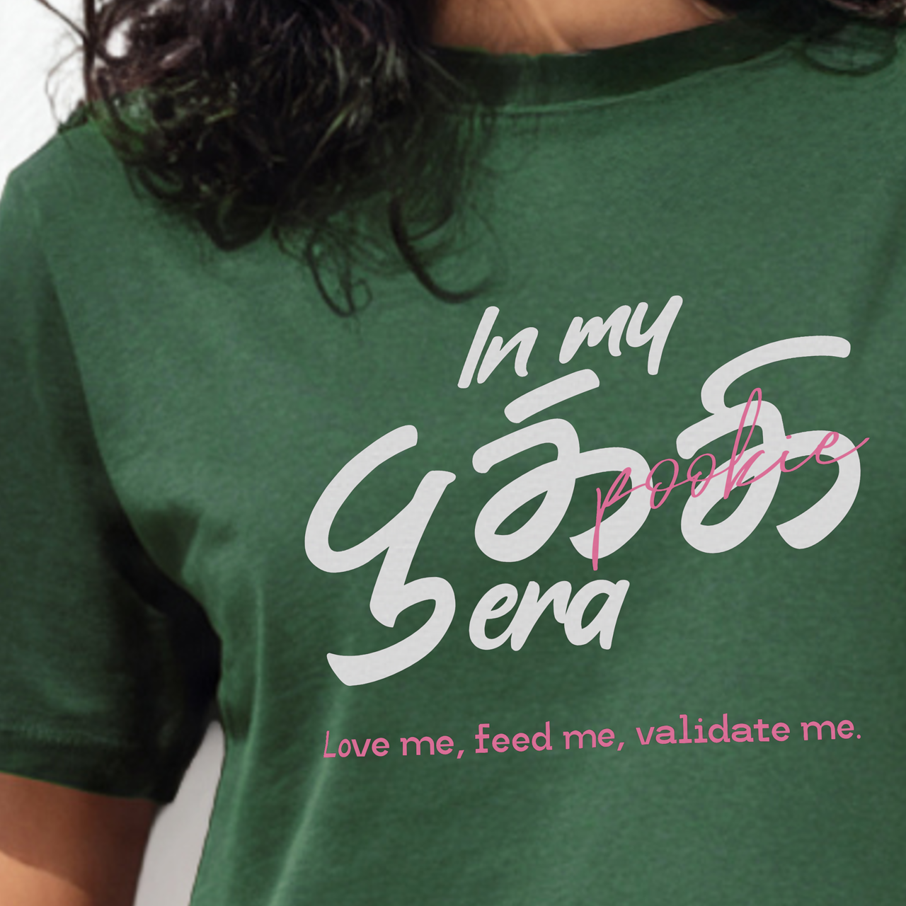 In my பூக்கி era | Women Crop Tee