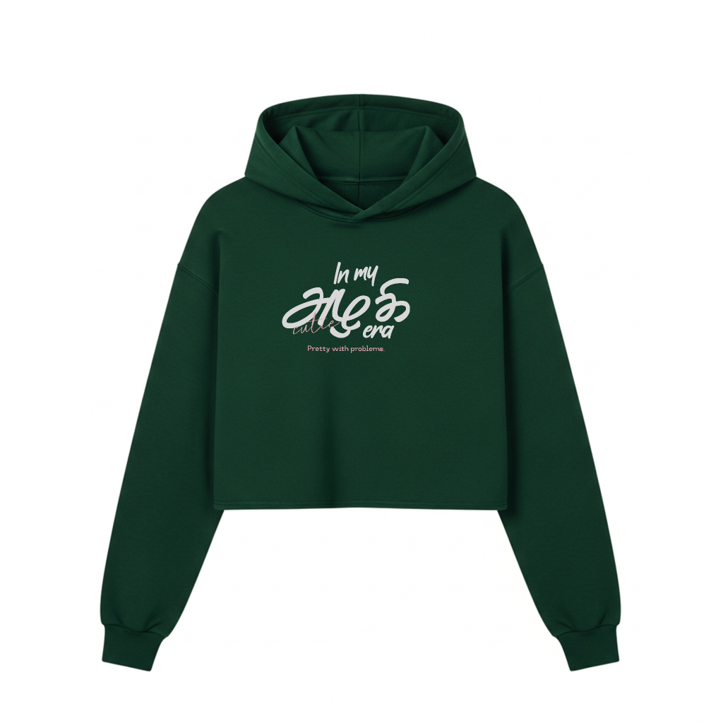 In my அழகி era | Women Cropped Hoodie