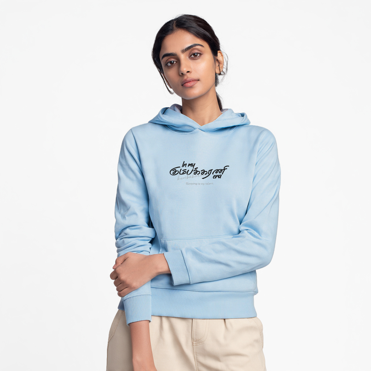 In my கும்பக்கரணி era | Women Regular Fit Hoodie