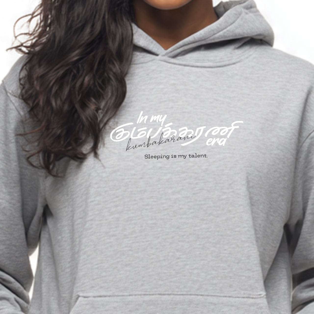 In my கும்பக்கரணி era | Women Regular Fit Hoodie