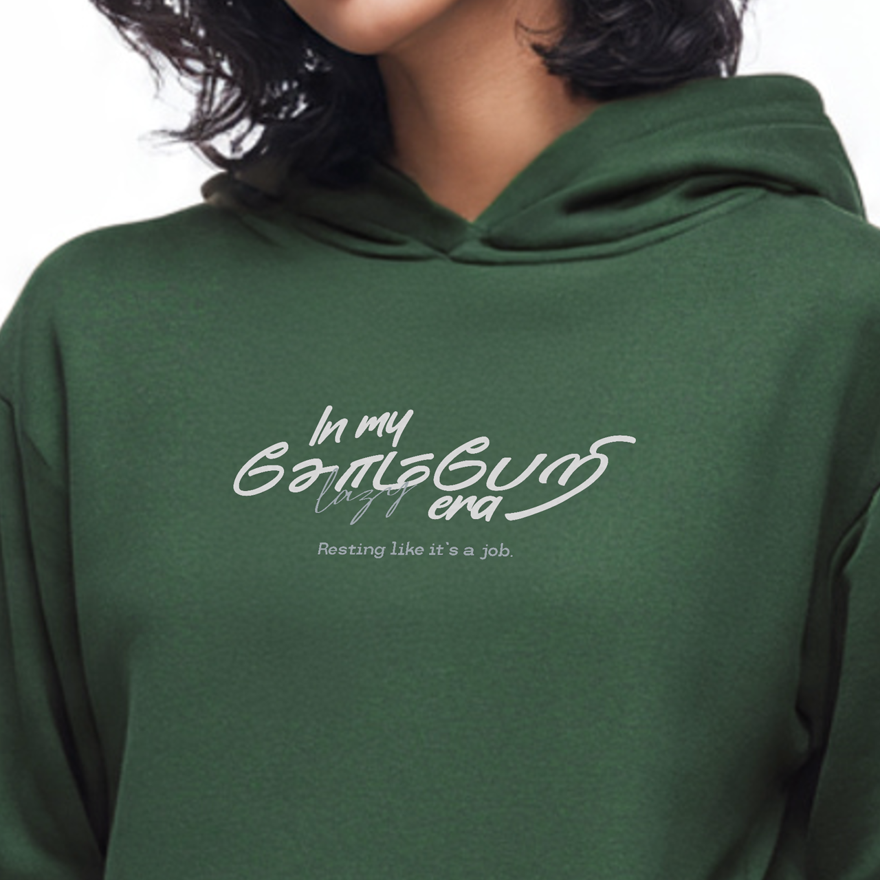 In my சோம்பேறி era | Women Regular Fit Hoodie