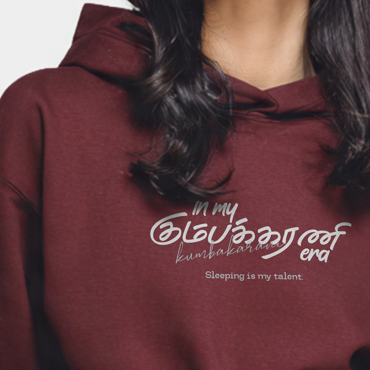 In my கும்பக்கரணி era | Women Regular Fit Hoodie