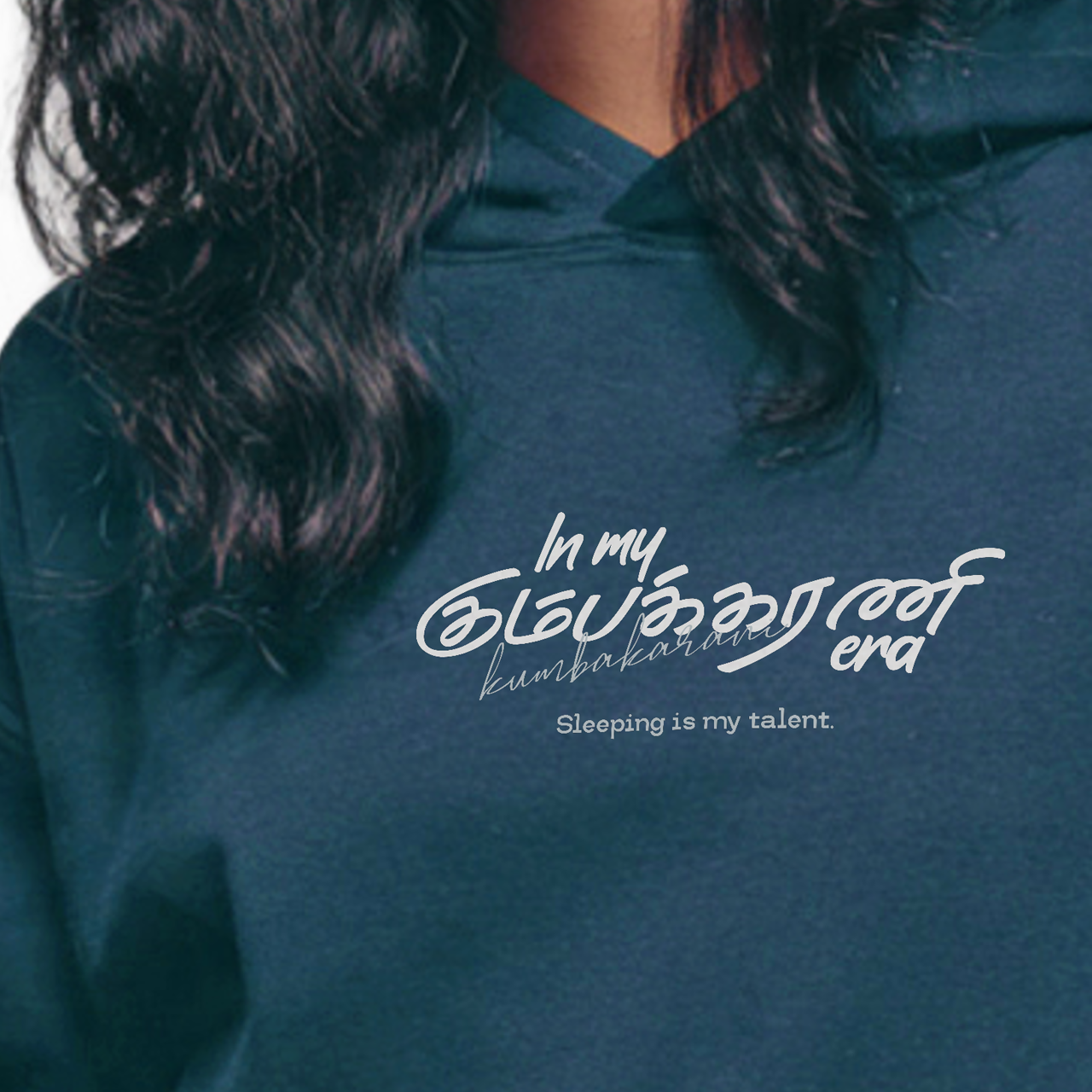 In my கும்பக்கரணி era | Women Regular Fit Hoodie