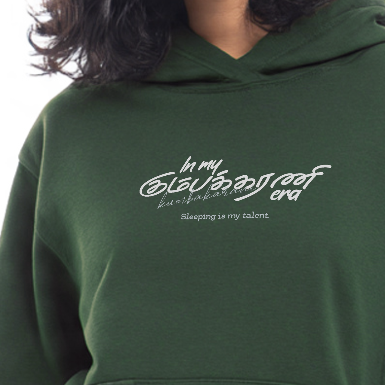 In my கும்பக்கரணி era | Women Regular Fit Hoodie