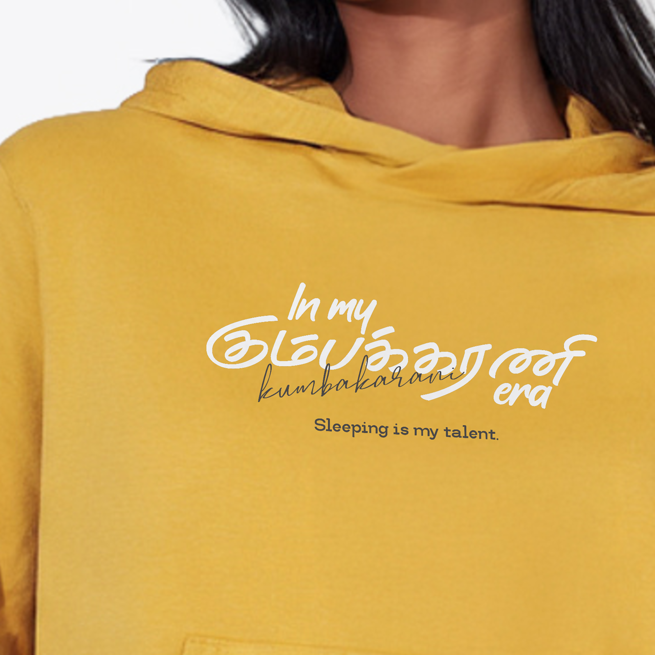 In my கும்பக்கரணி era | Women Regular Fit Hoodie