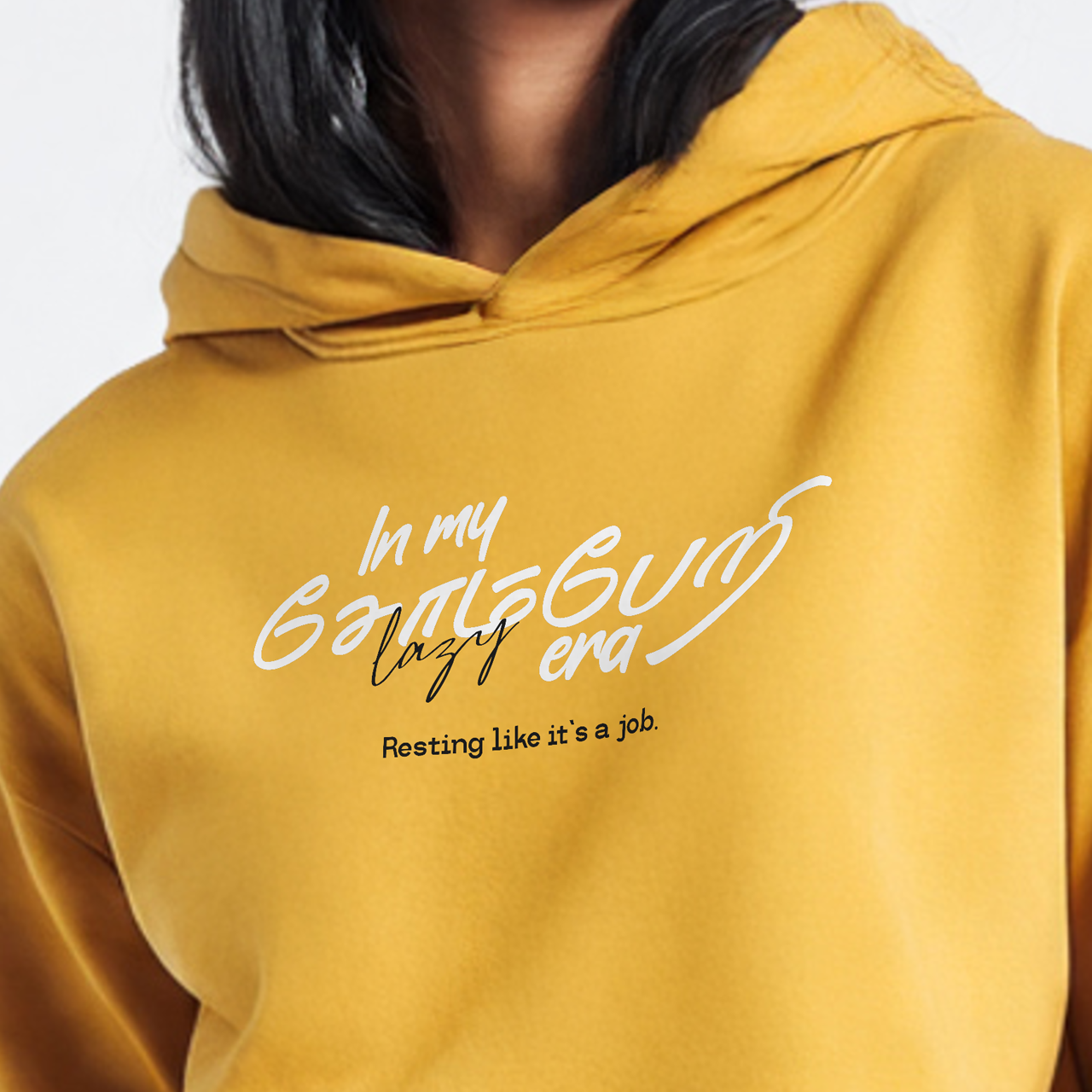In my சோம்பேறி era | Women Regular Fit Hoodie