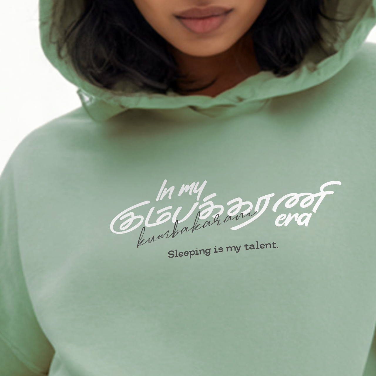 In my கும்பக்கரணி era | Women Regular Fit Hoodie