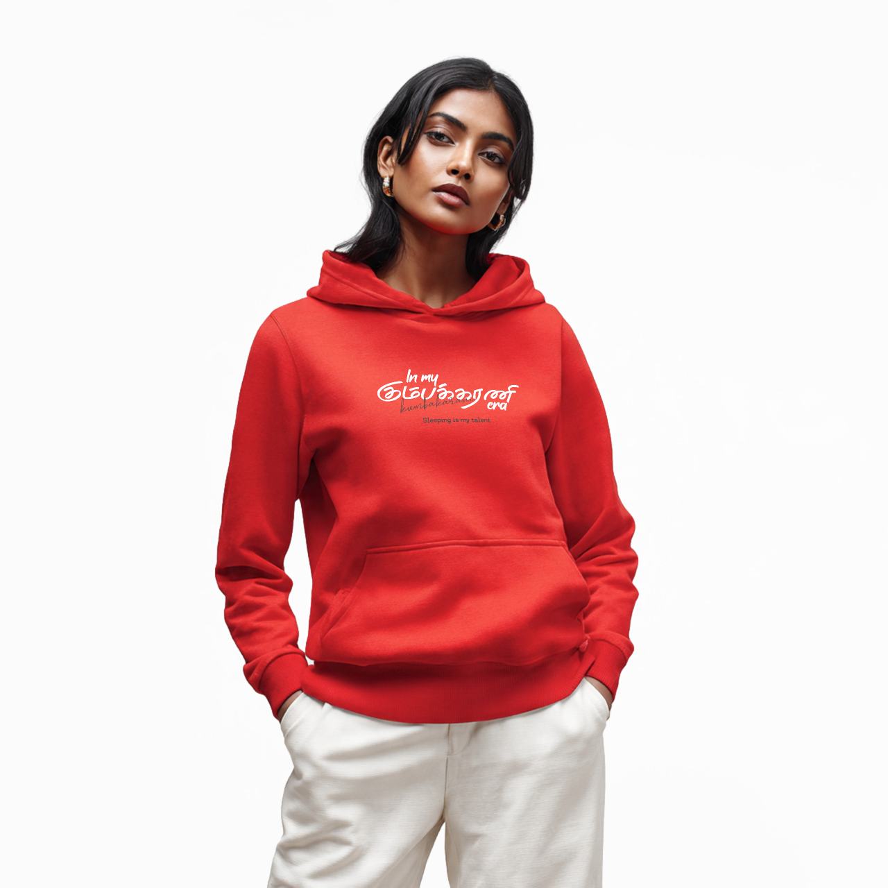 In my கும்பக்கரணி era | Women Regular Fit Hoodie