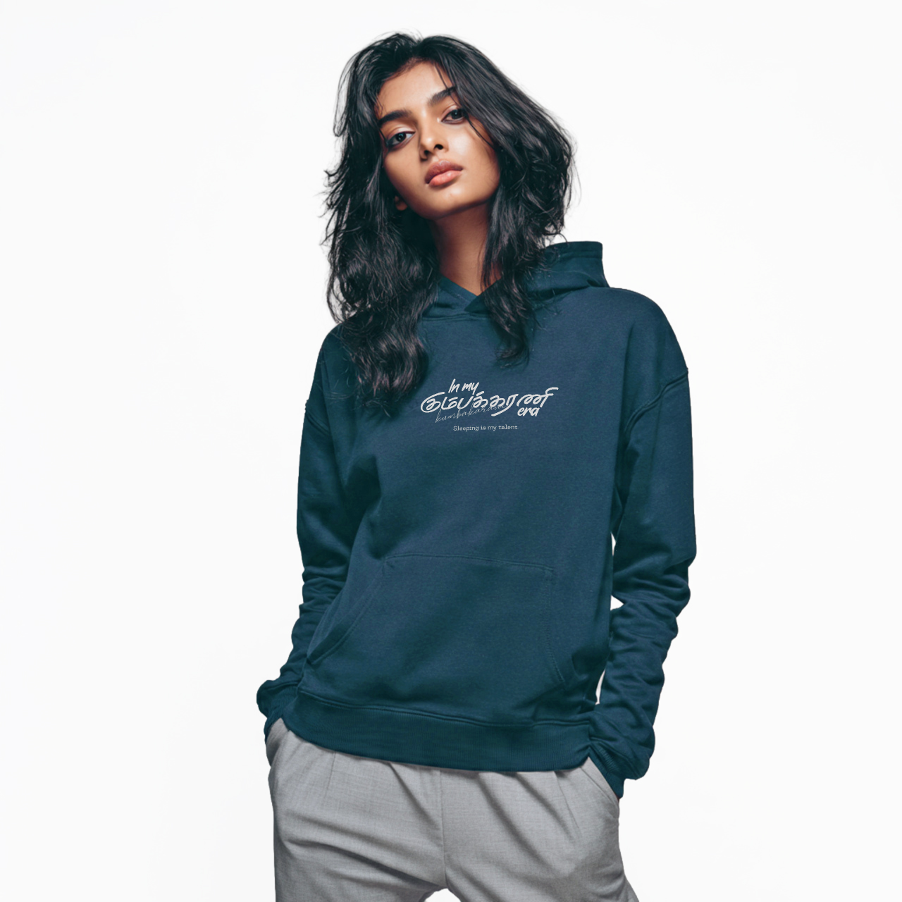 In my கும்பக்கரணி era | Women Regular Fit Hoodie
