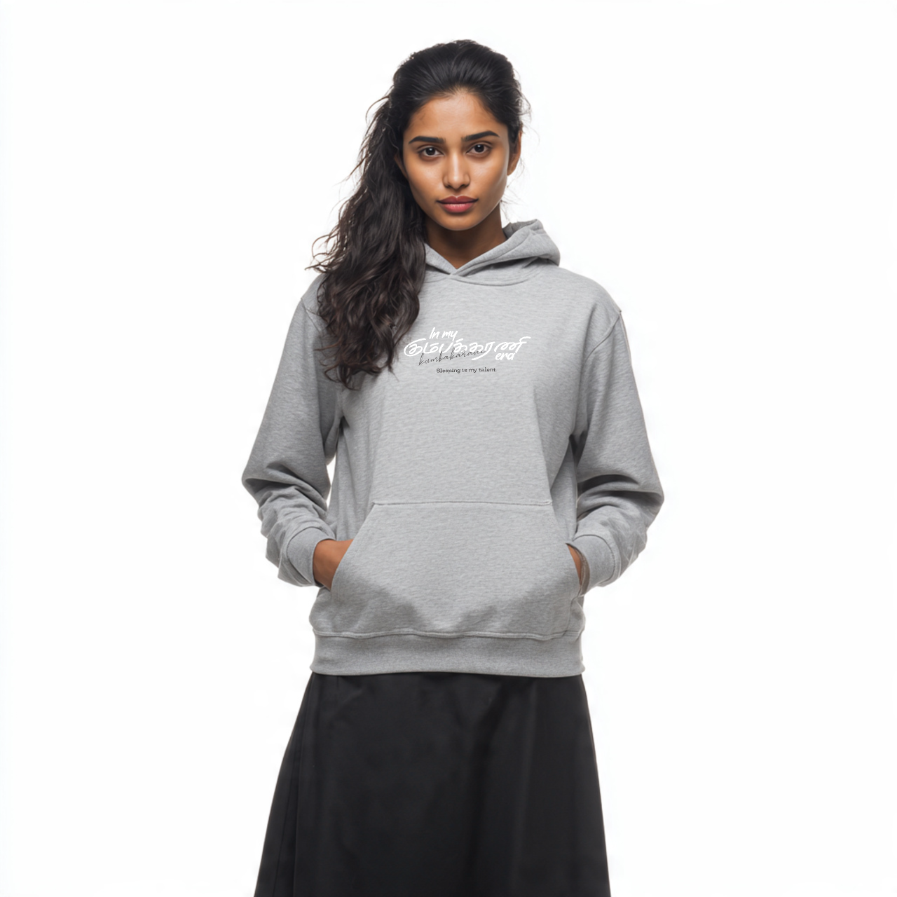 In my கும்பக்கரணி era | Women Regular Fit Hoodie
