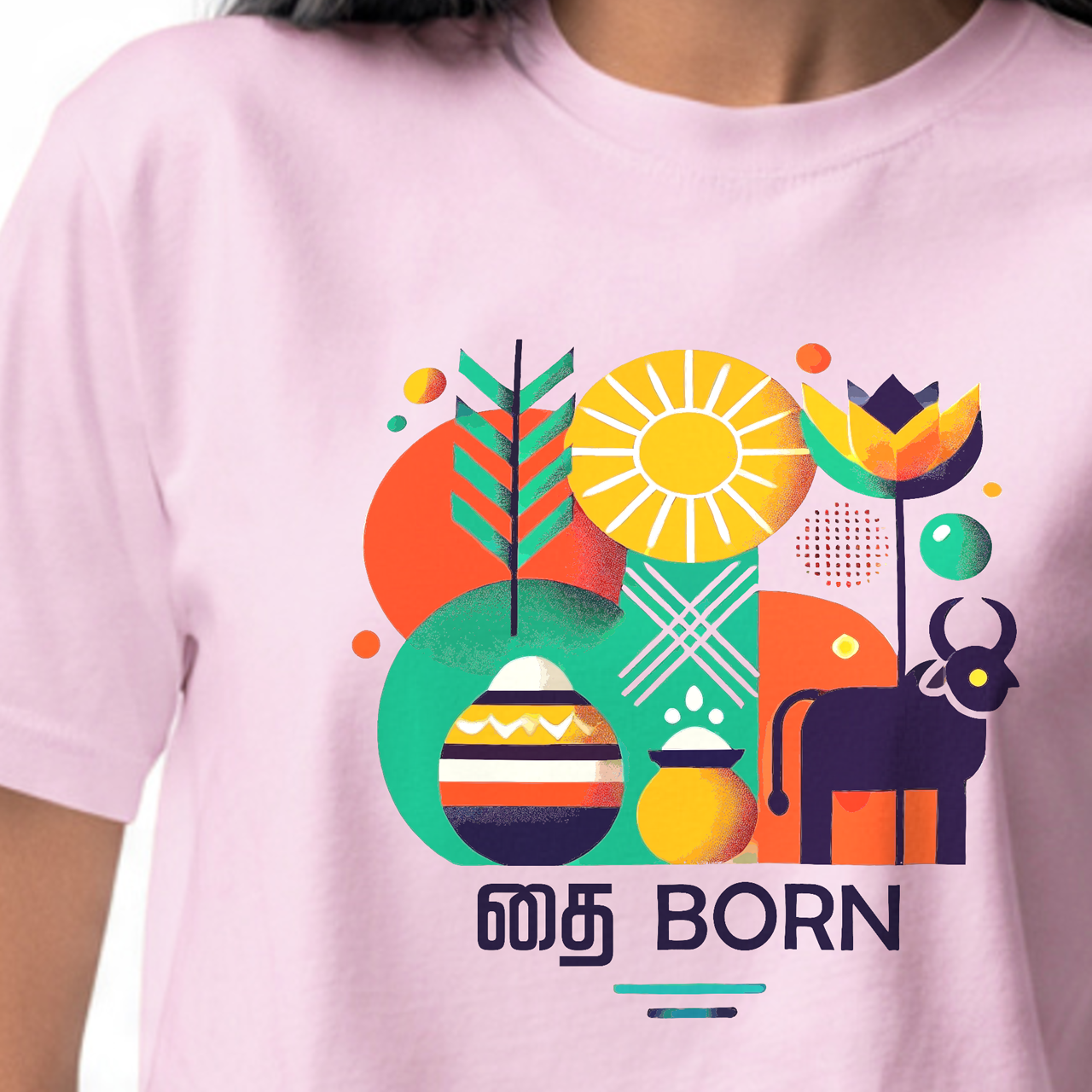 தை Born | Women Crop Tee