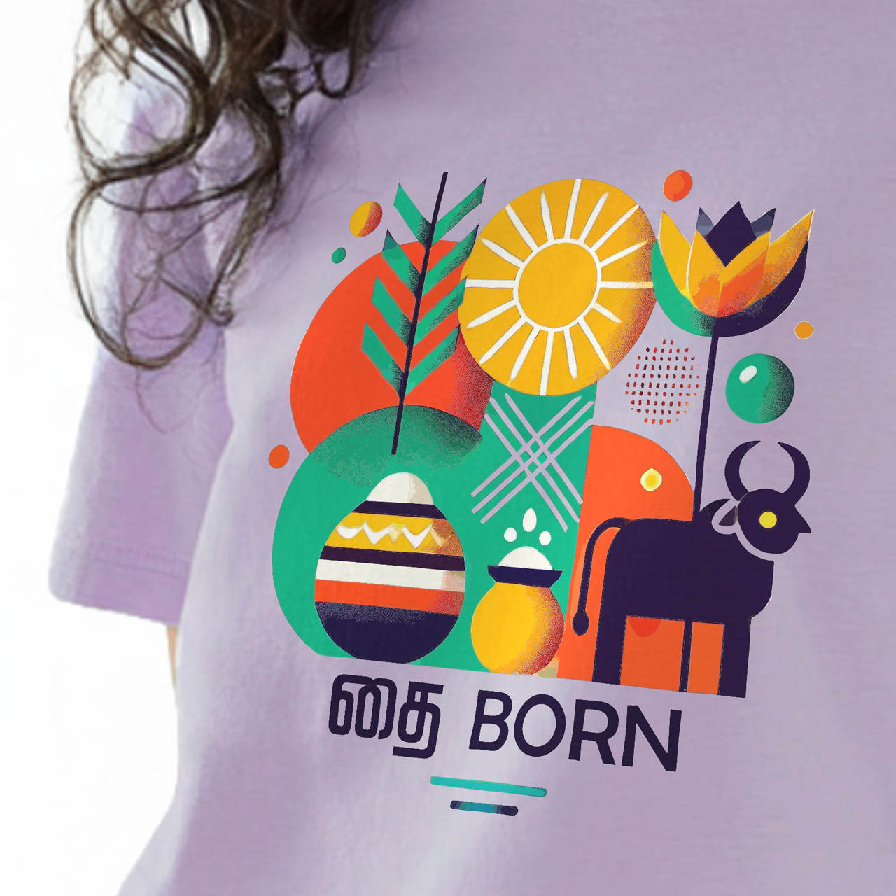 தை Born | Women Crop Tee