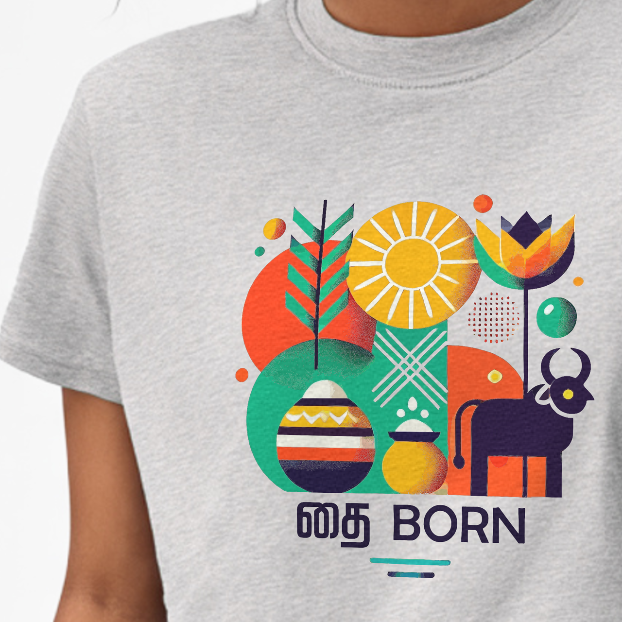 தை Born | Women Crop Tee