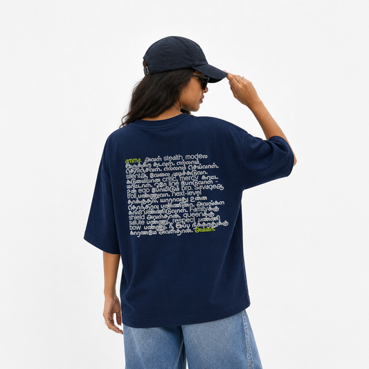 Amma Anthem | Women Oversized Boxy Tee
