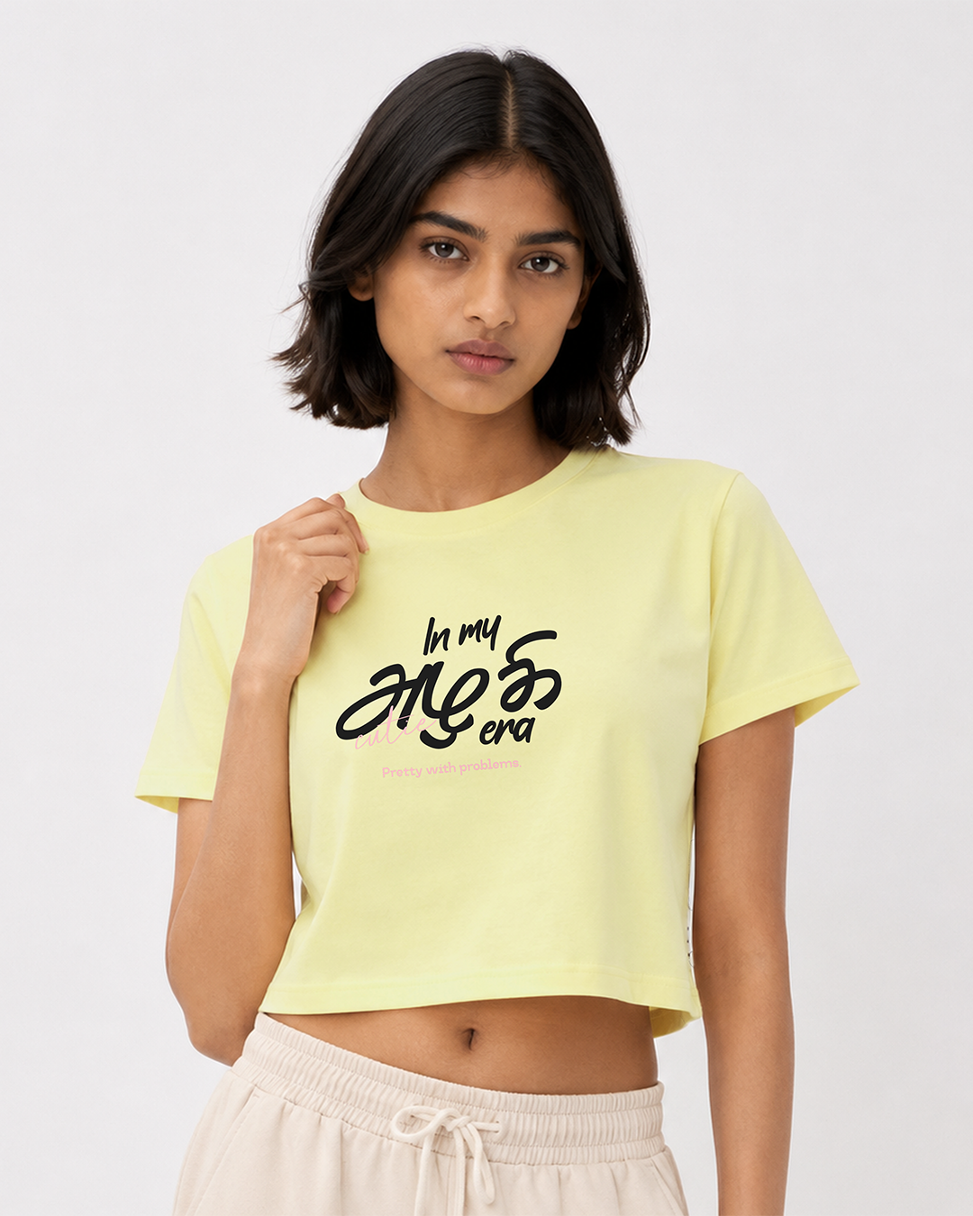 In My Azhagi Era | Women Crop Top