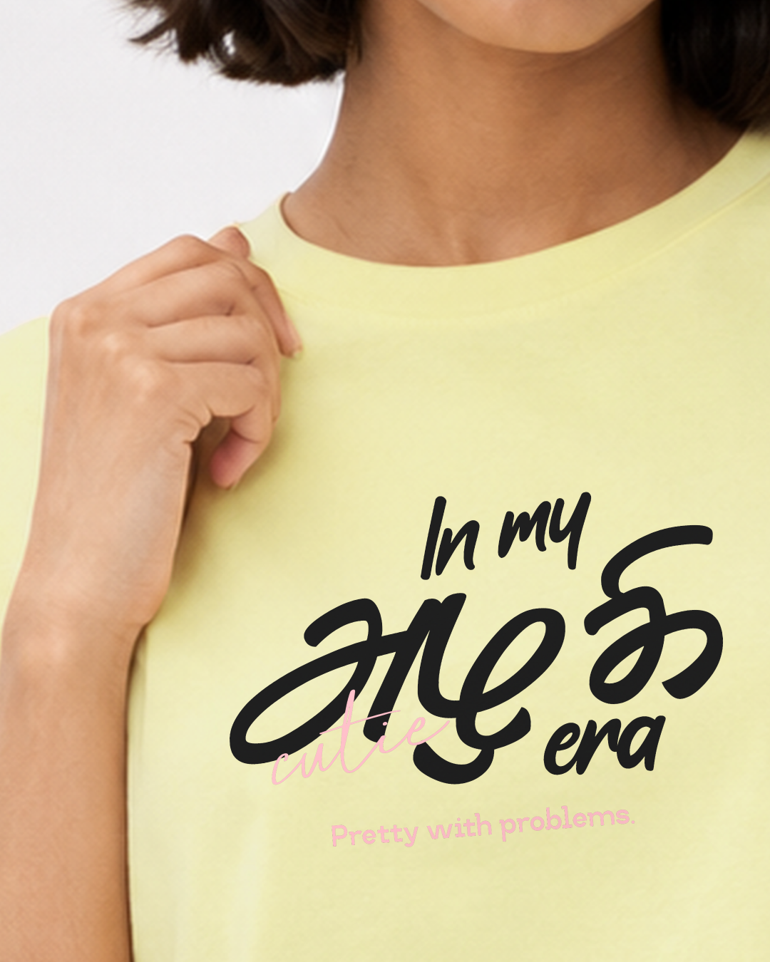 In My Azhagi Era | Women Crop Top
