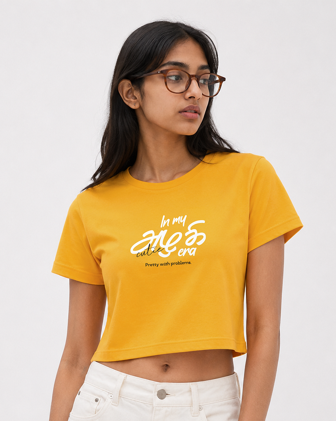 In My Azhagi Era | Women Crop Top